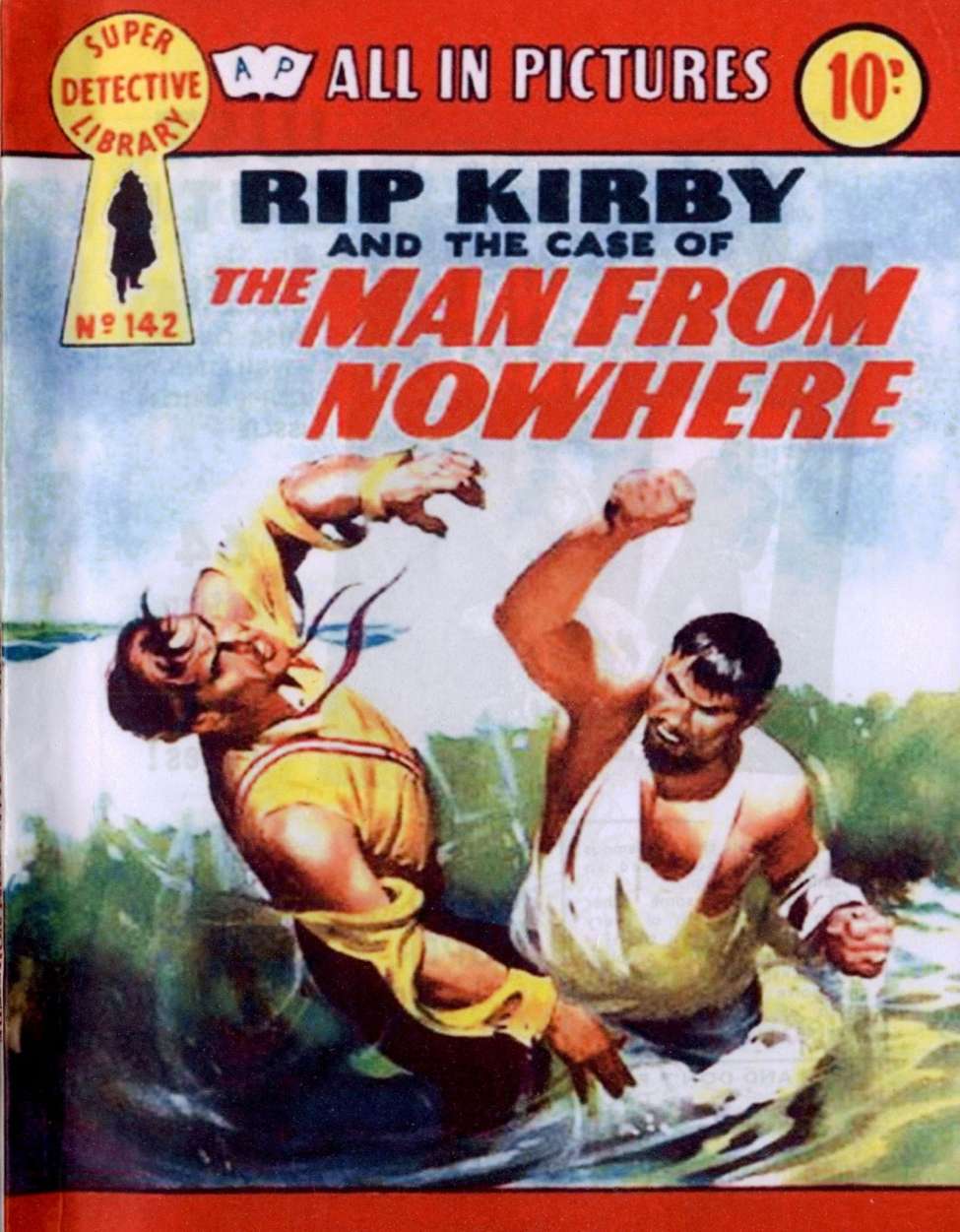 Book Cover For Super Detective Library 142 - The Case of the Man from Nowhere
