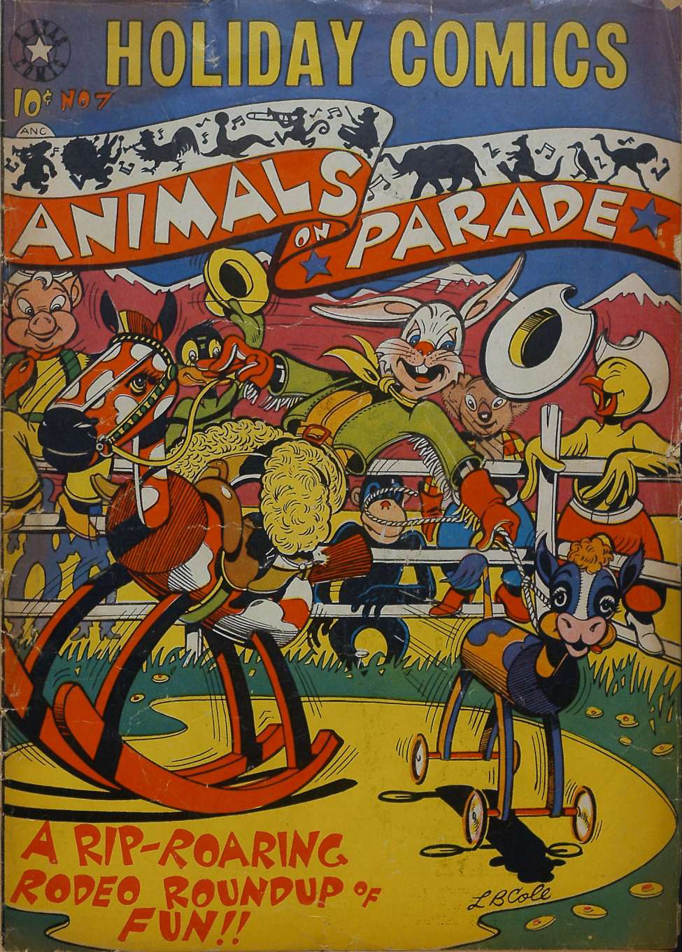 Comic Book Cover For Holiday Comics 7