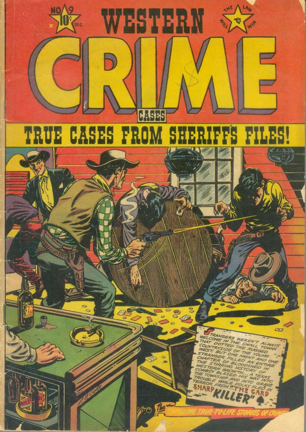 Book Cover For Western Crime Cases 9