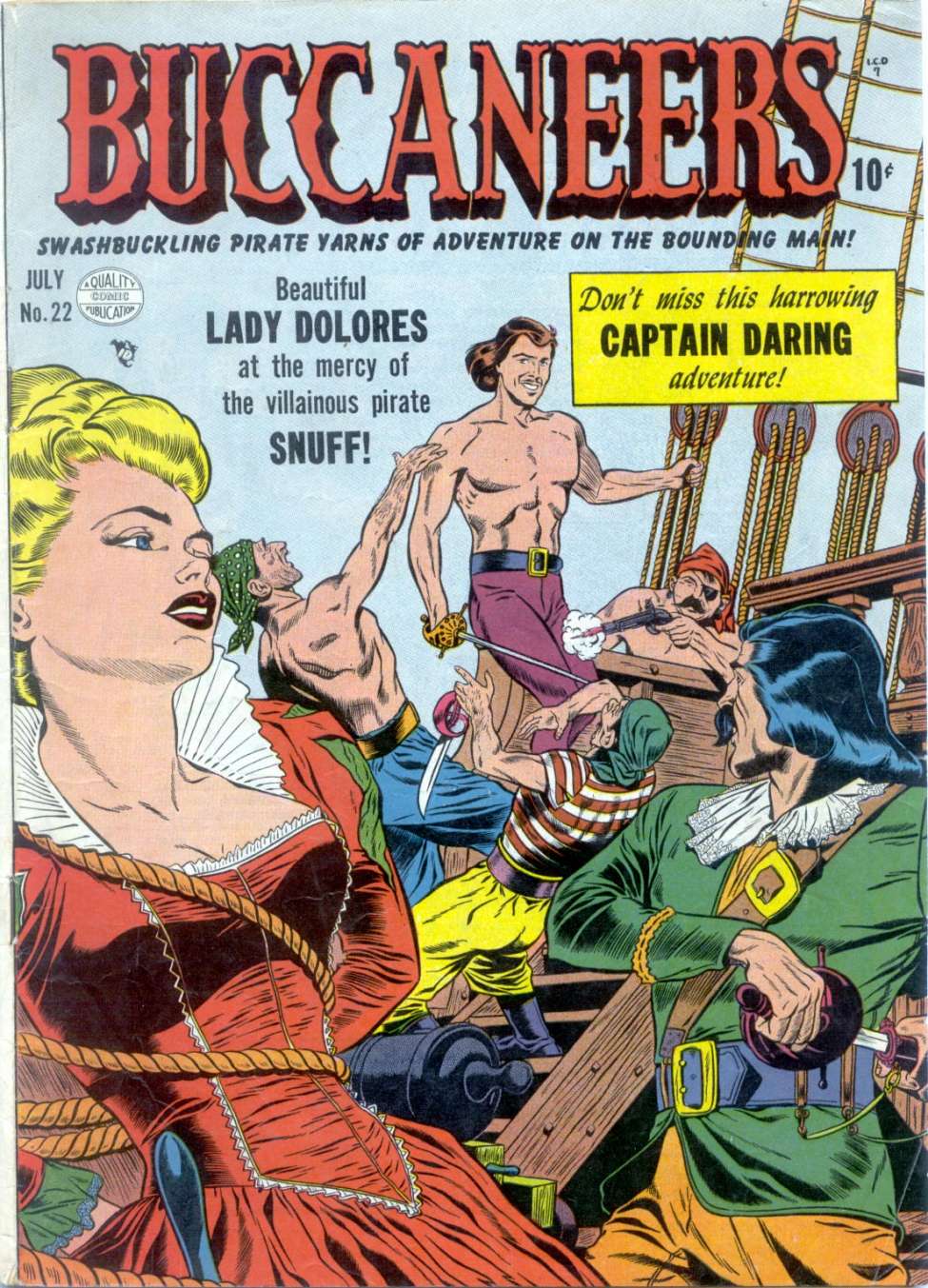 Comic Book Cover For Buccaneers 22