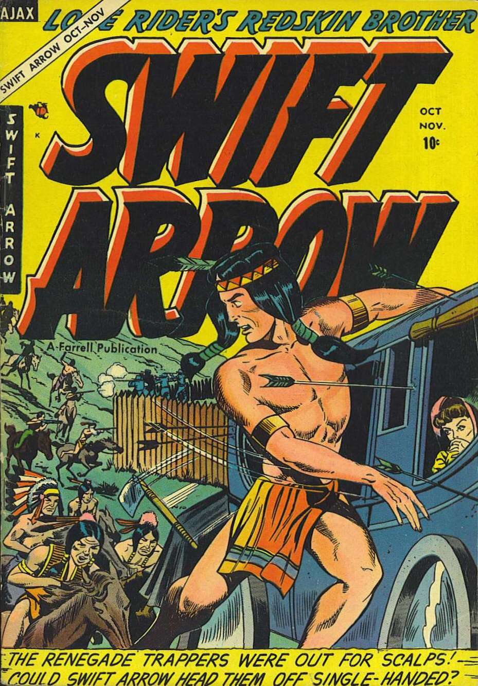 Comic Book Cover For Swift Arrow v1 5