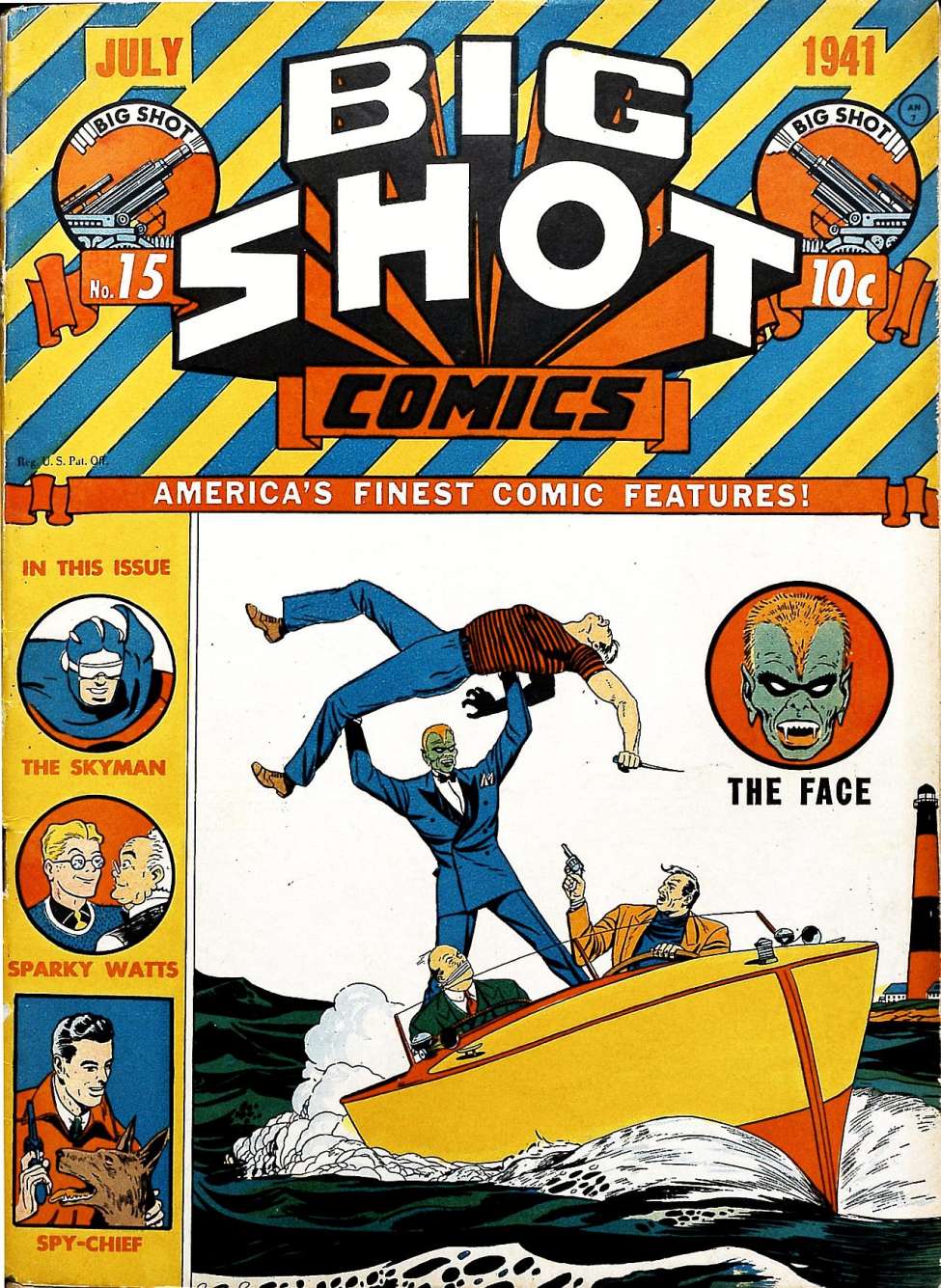 Comic Book Cover For Big Shot 15