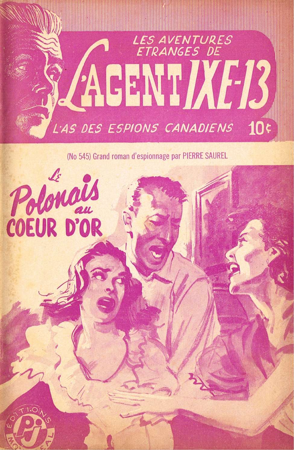 Book Cover For L'Agent IXE-13 v2 545 - Le Polonais au cœur d'or