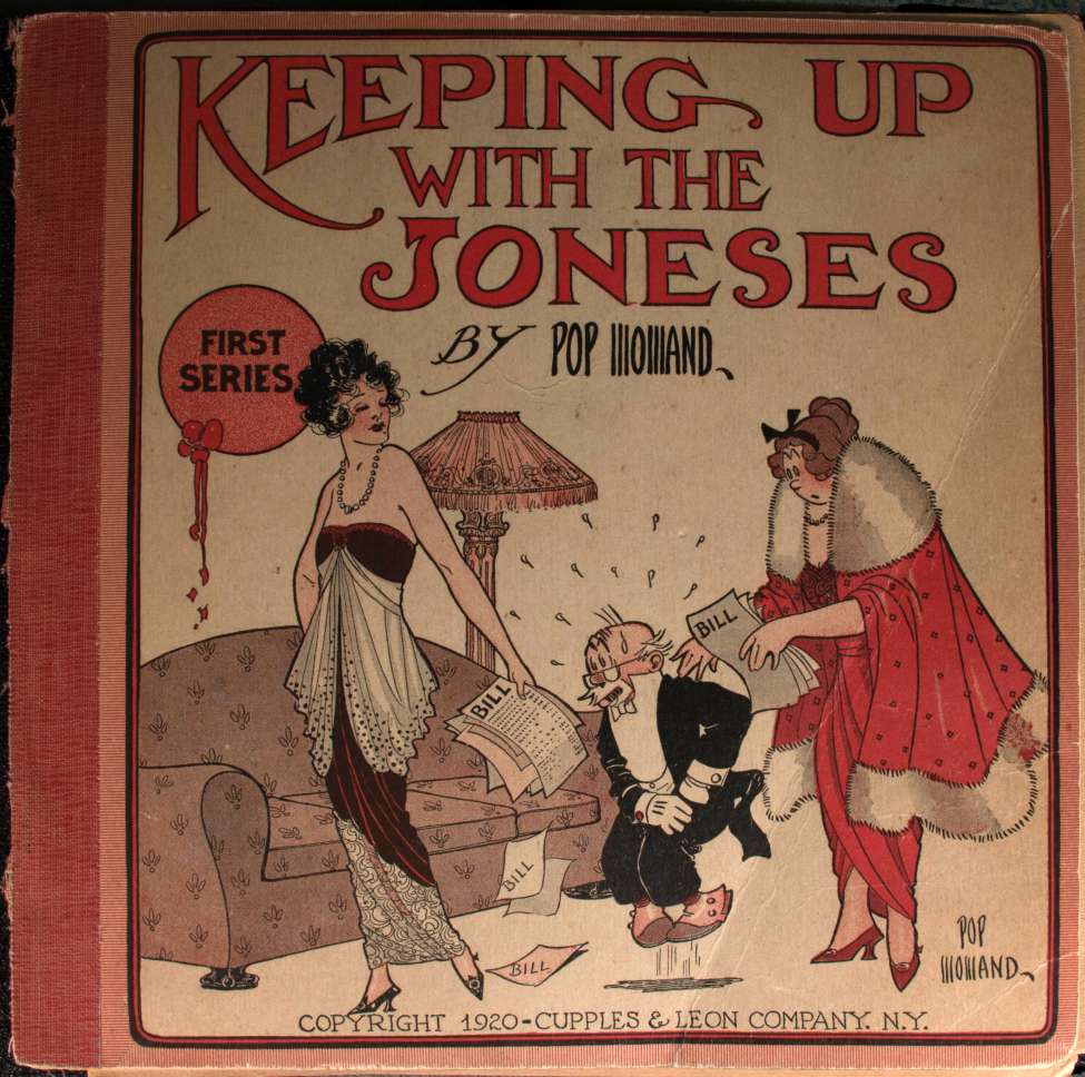 Book Cover For Keeping Up with the Joneses