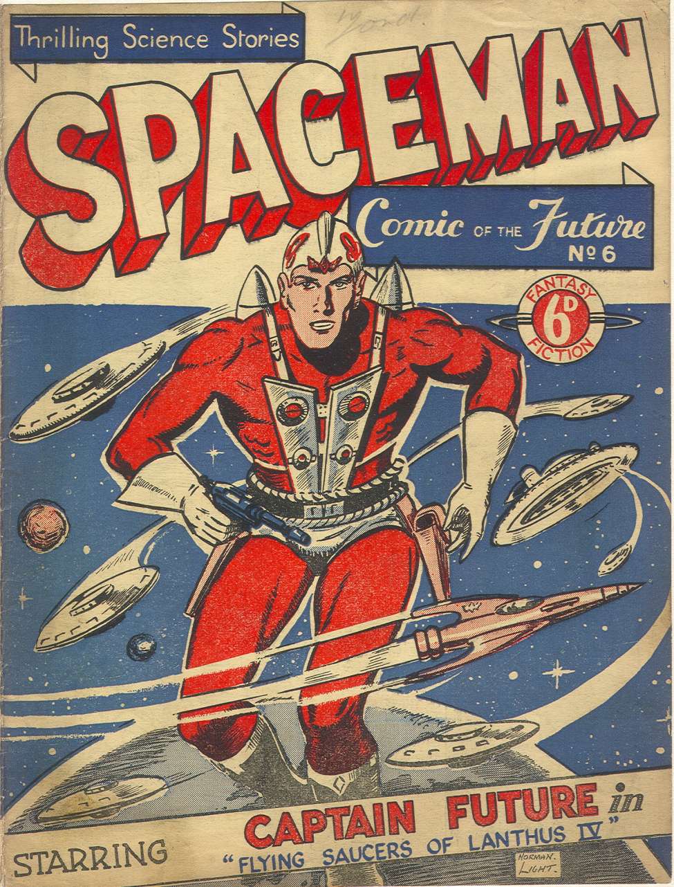 Book Cover For Spaceman 6