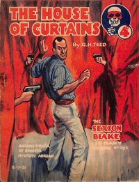 Large Thumbnail For Sexton Blake Library S2 293 - The House of Curtains