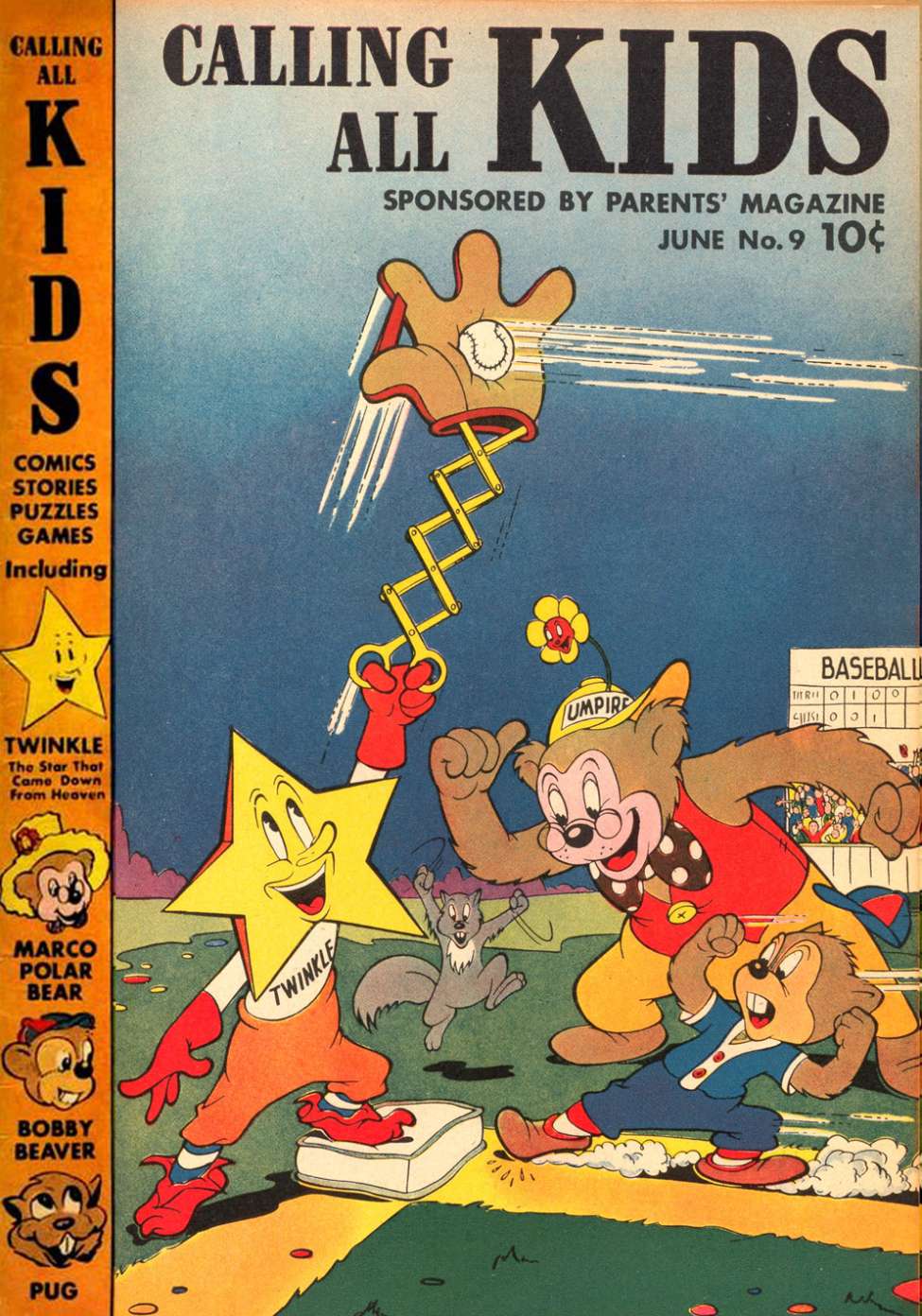 Comic Book Cover For Calling All Kids 9