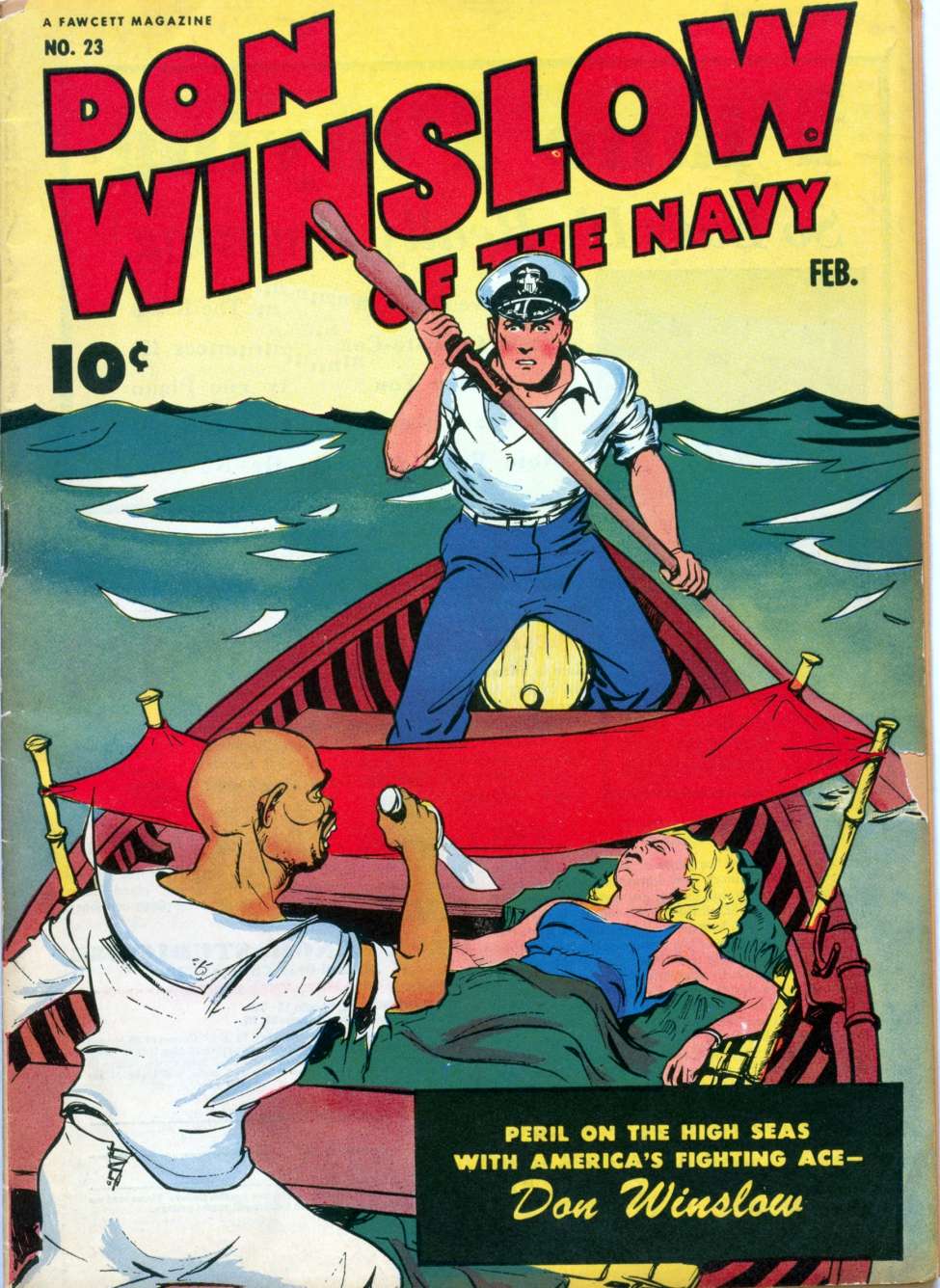 Comic Book Cover For Don Winslow of the Navy 23
