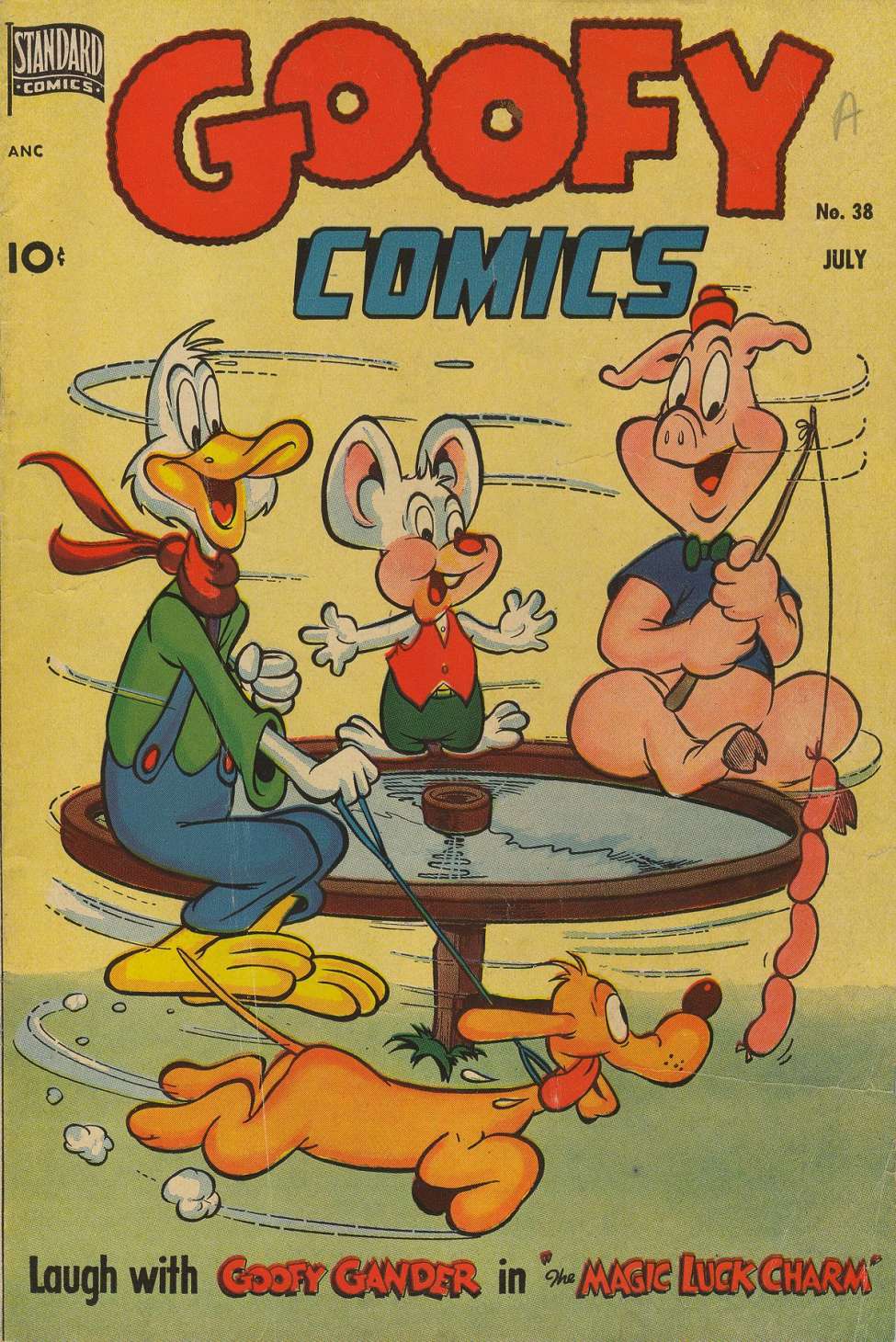 Comic Book Cover For Goofy Comics 38