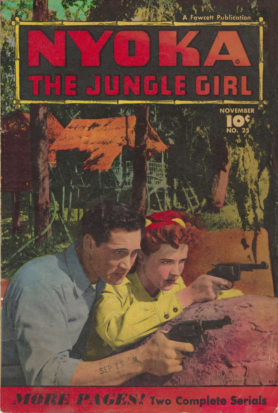 Book Cover For Nyoka the Jungle Girl 25