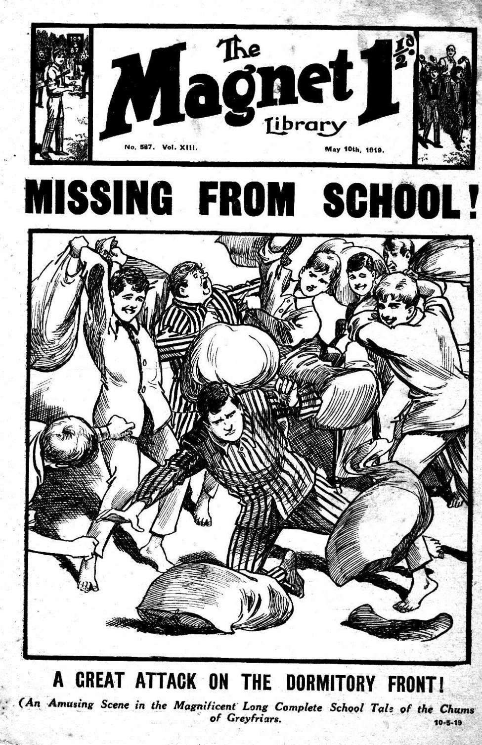 Book Cover For The Magnet 587 - Missing from School