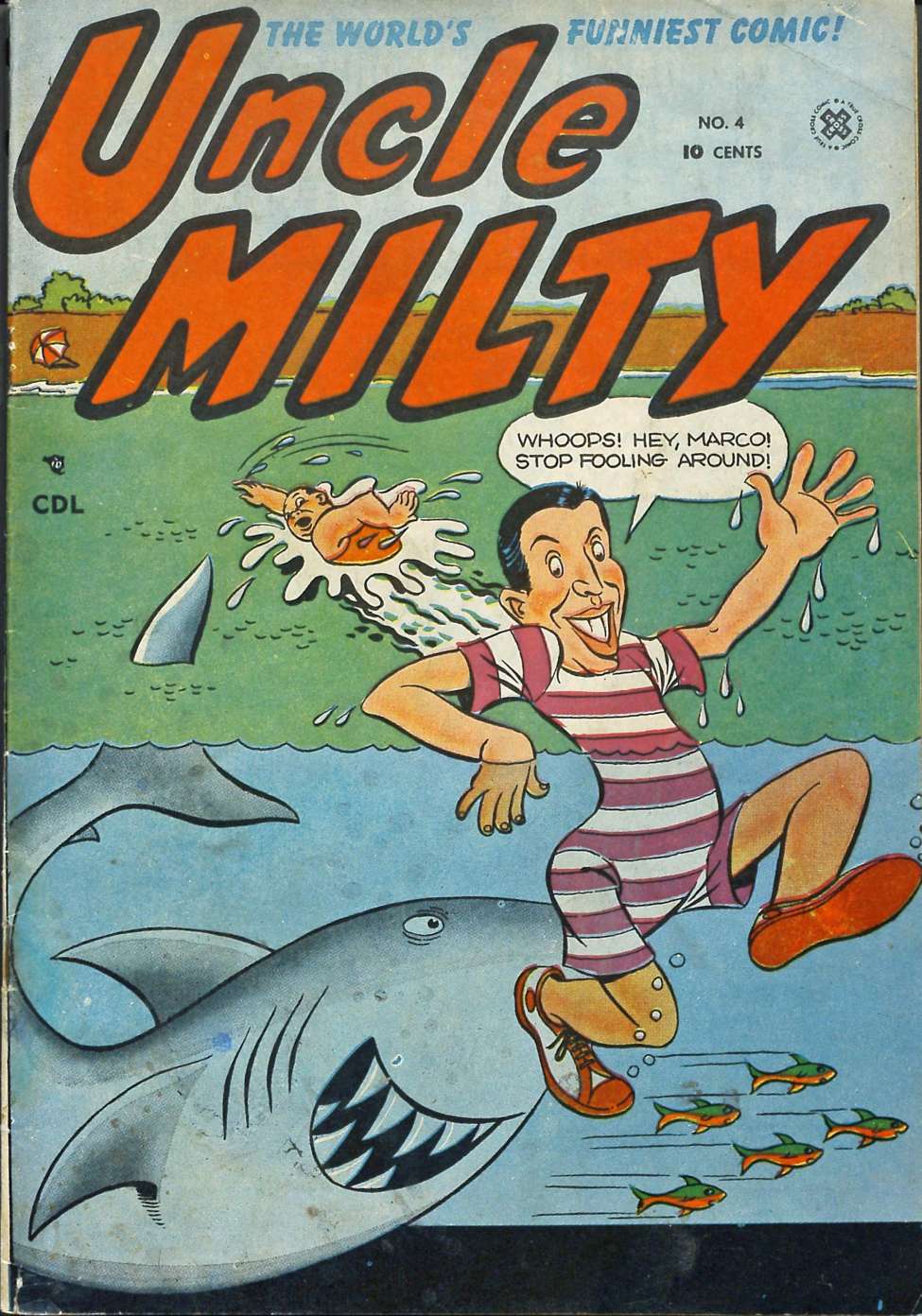Book Cover For Uncle Milty 4 - Version 2