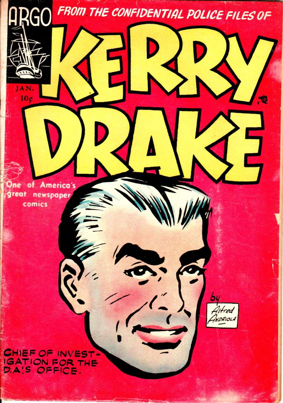 Comic Book Cover For Kerry Drake 1