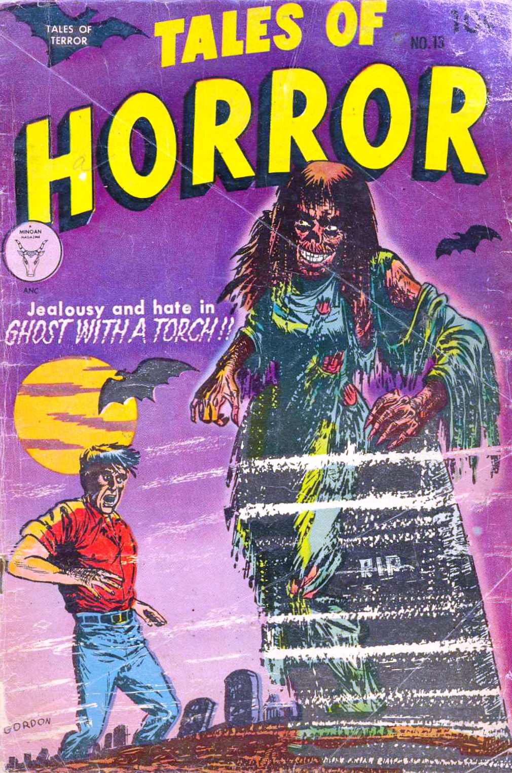 Comic Book Cover For Tales of Horror 13