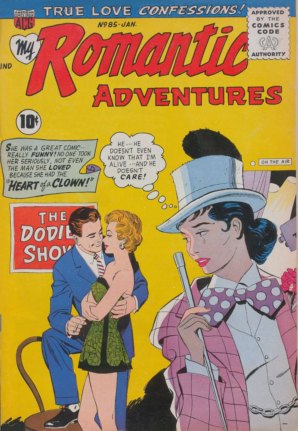 Comic Book Cover For My Romantic Adventures 85