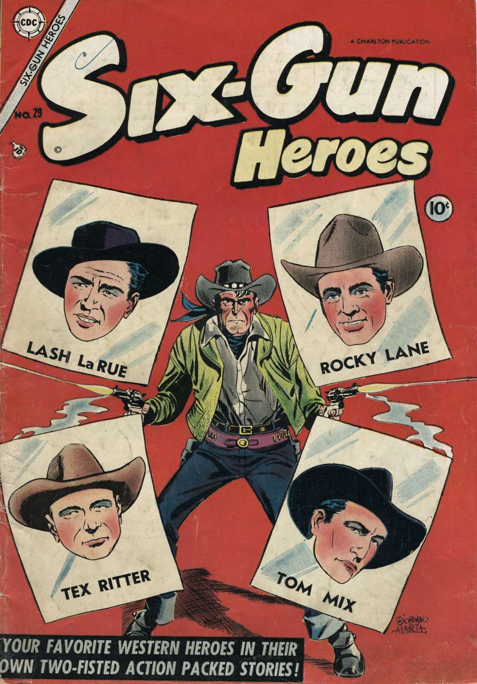 Comic Book Cover For Six-Gun Heroes 29