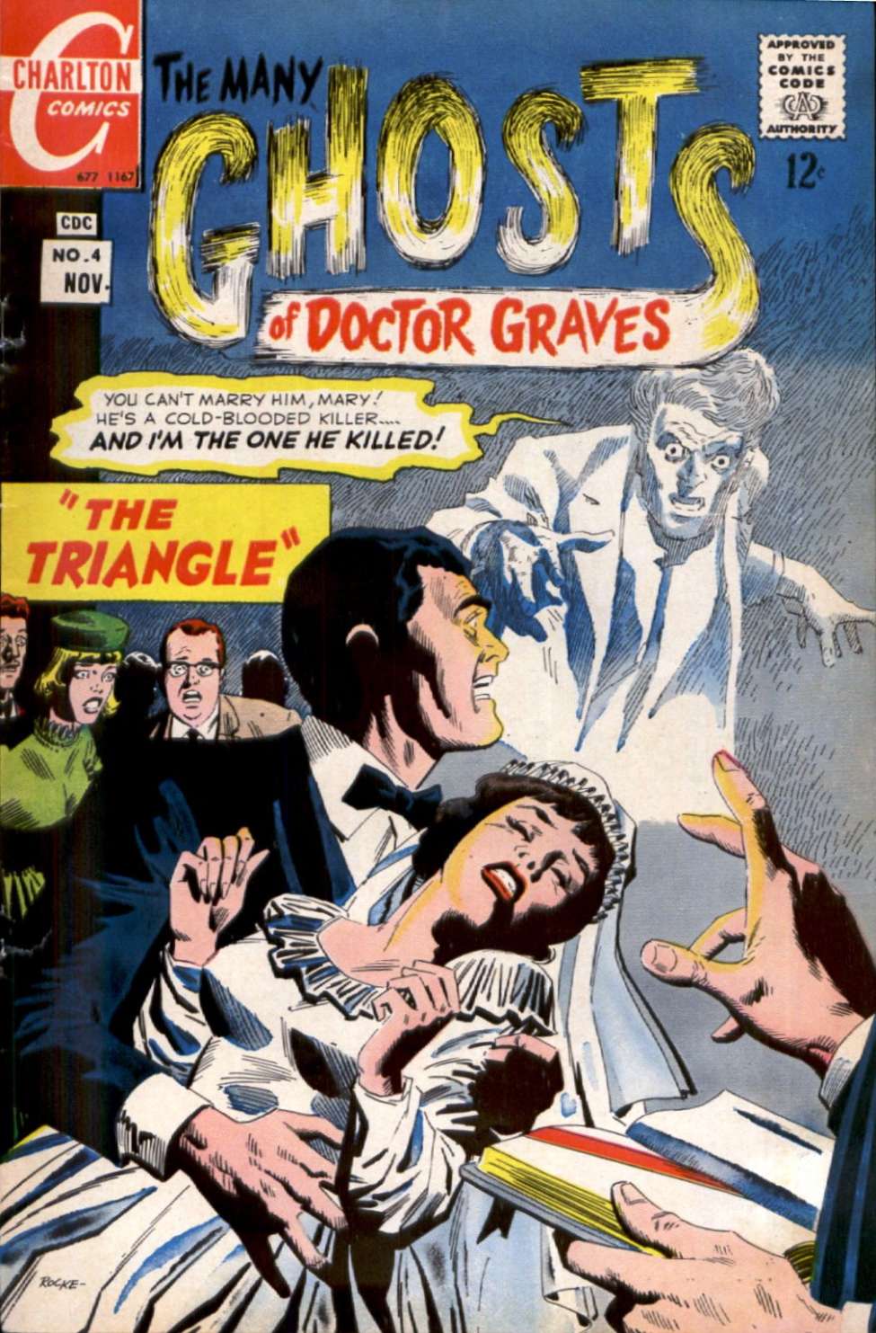 Comic Book Cover For The Many Ghosts of Doctor Graves 4