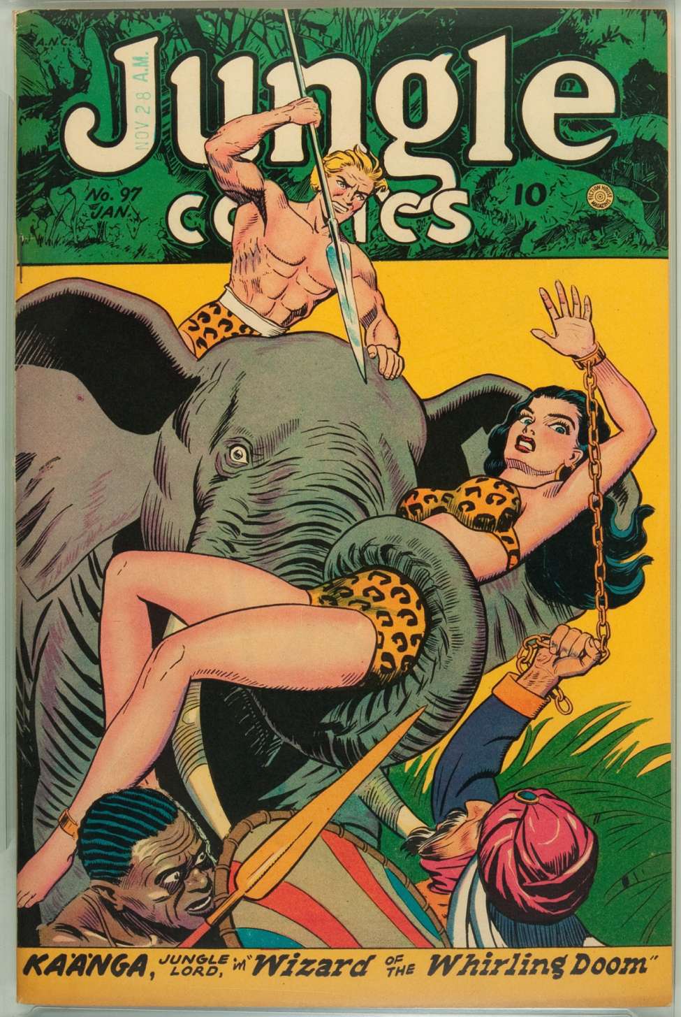 Book Cover For Jungle Comics 97 (alt) - Version 2