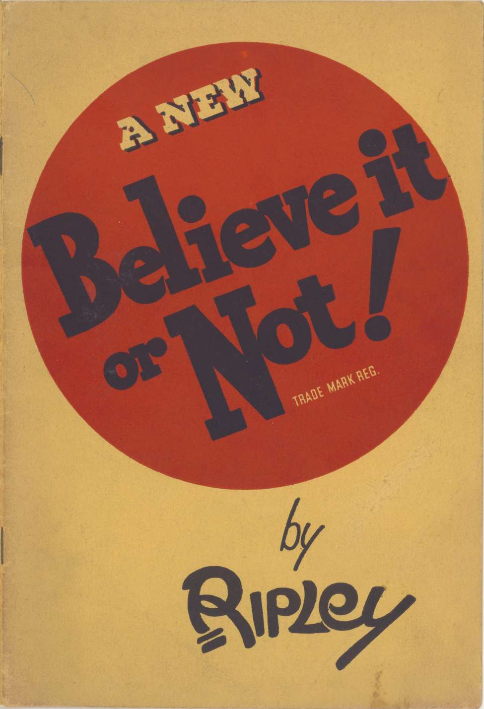 Book Cover For General Household Utilities: A New Believe it or Not!