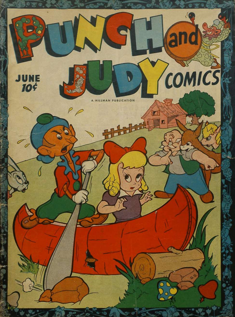 Comic Book Cover For Punch and Judy v1 11