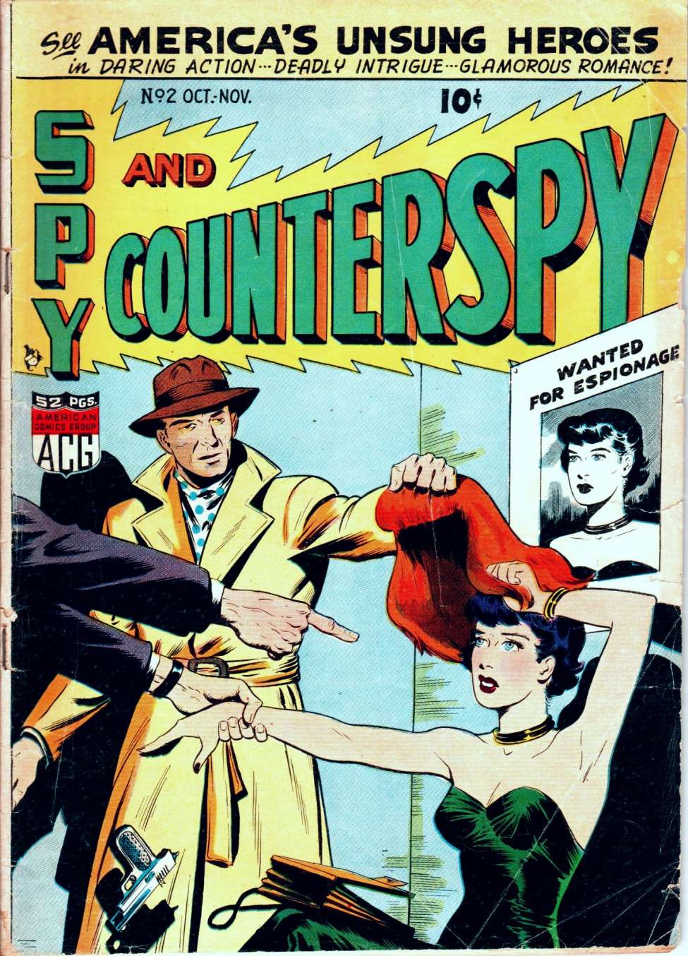 Comic Book Cover For Spy and Counterspy 2