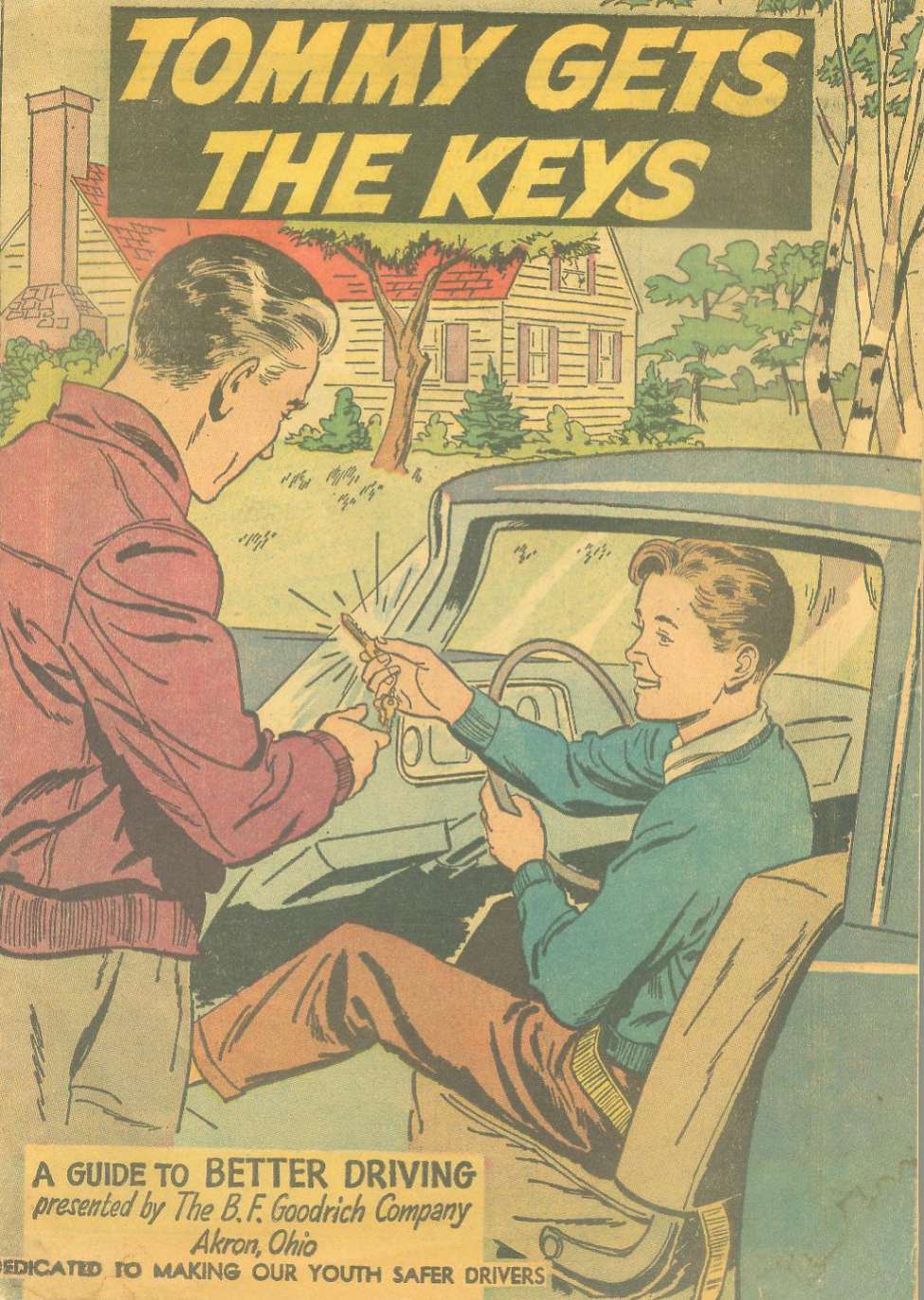 Comic Book Cover For Tommy Gets the Keys