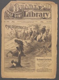 Large Thumbnail For Beadle's Half Dime Library 635 - Oklahoma Hi, the Blue Coat Scout