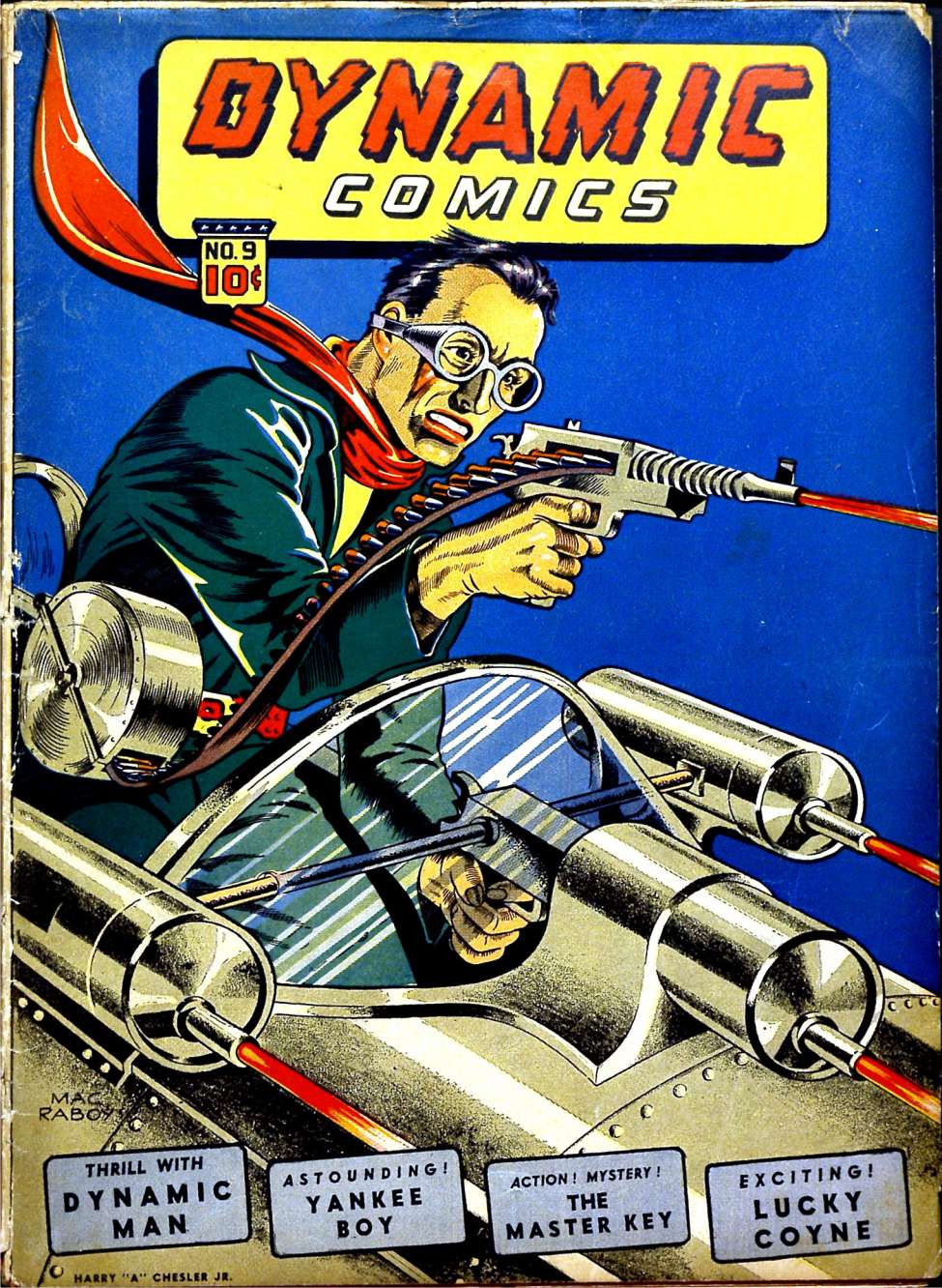 Comic Book Cover For Dynamic Comics 9