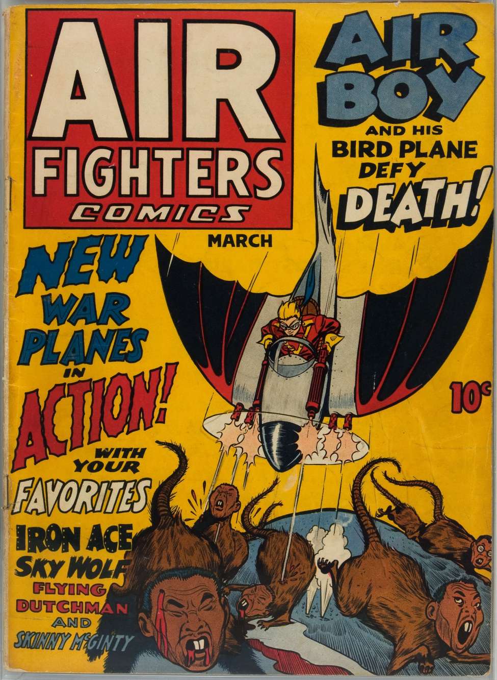 Comic Book Cover For Air Fighters Comics v1 6 (alt) - Version 2