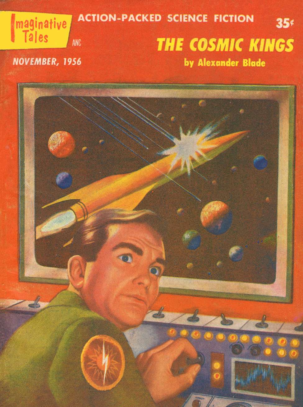 Comic Book Cover For Imaginative Tales v3 6 - The Cosmic Kings - Alexander Blade