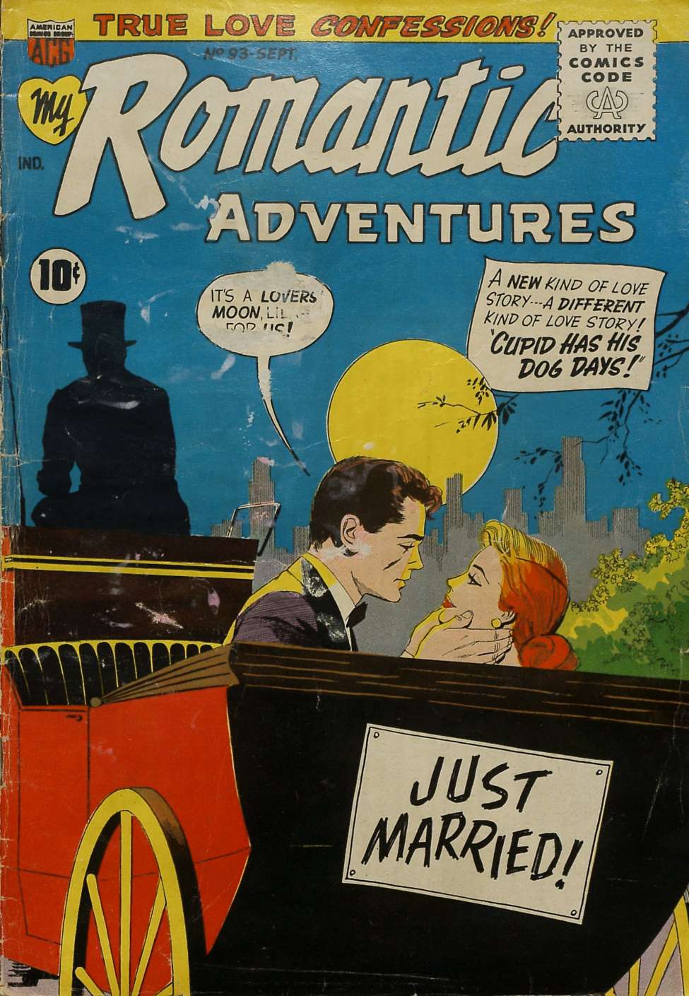 Comic Book Cover For My Romantic Adventures 93