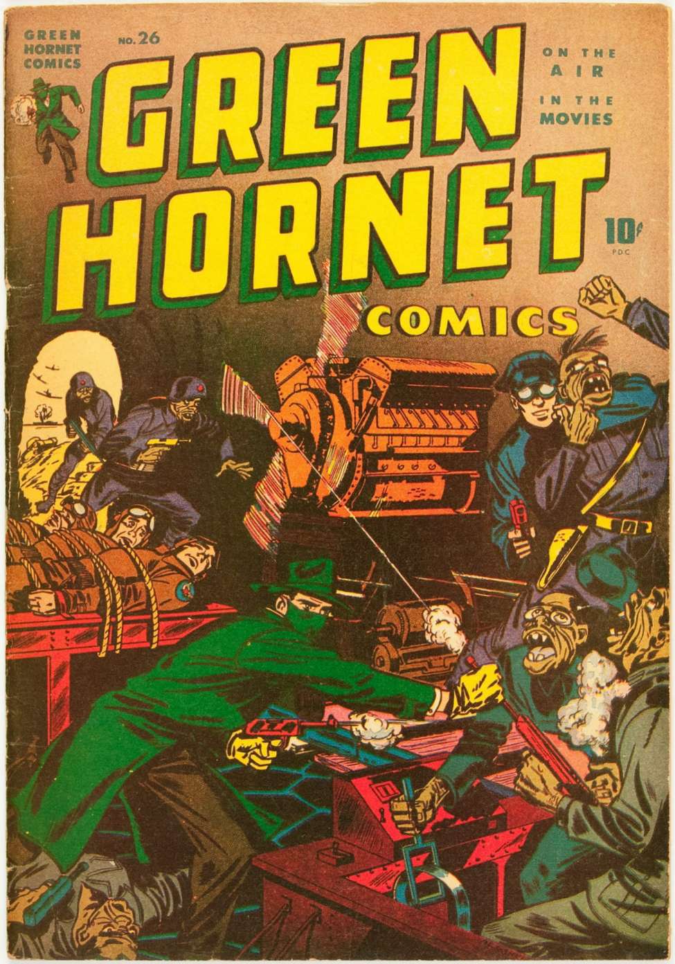 Comic Book Cover For Green Hornet Comics 26