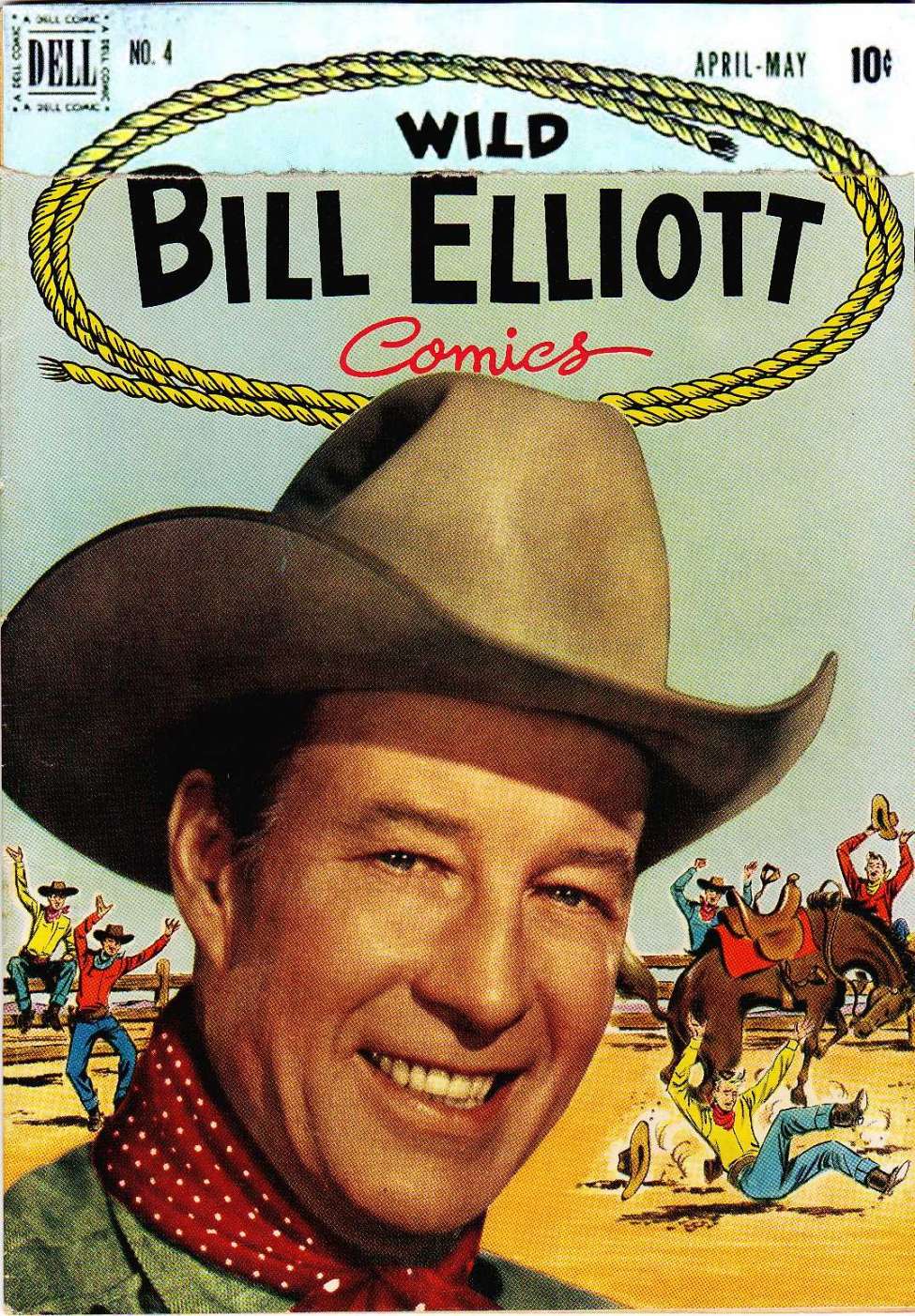 Comic Book Cover For Wild Bill Elliott #4 - Version 1
