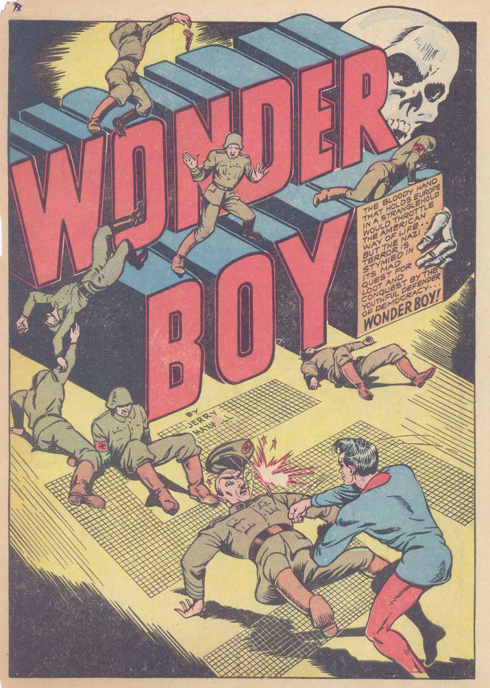 Comic Book Cover For Bomber Comics 2