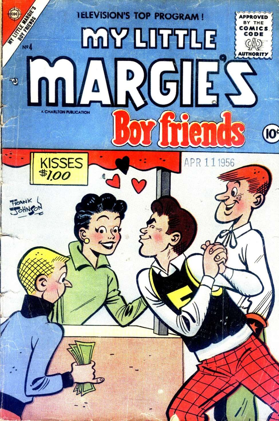 Comic Book Cover For My Little Margie's Boyfriends 4