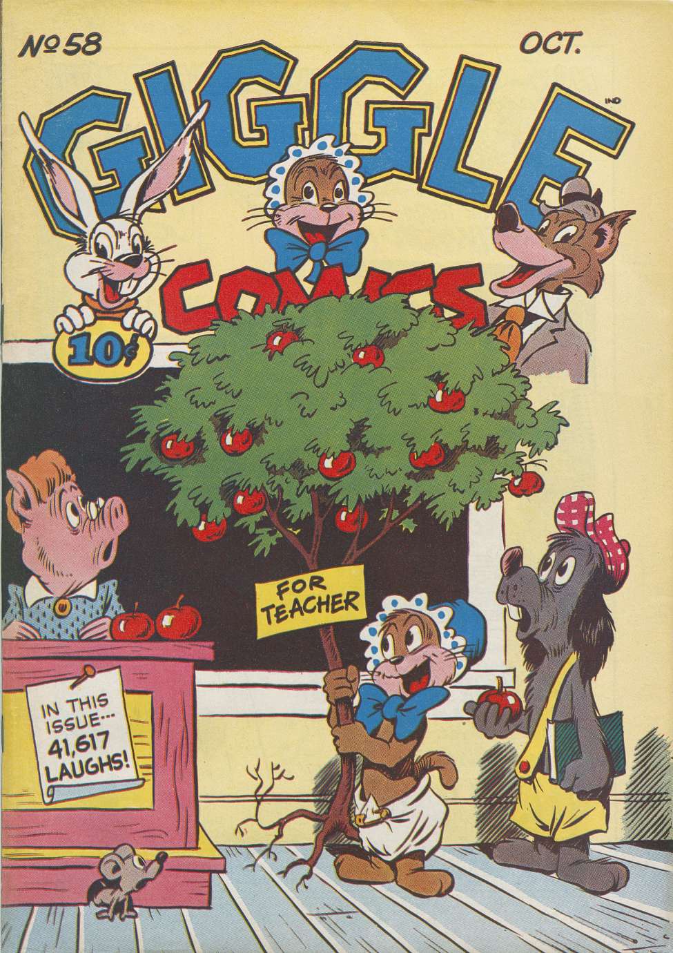 Book Cover For Giggle Comics 58