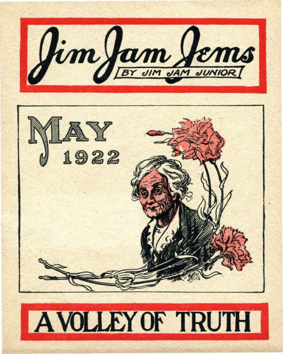 Comic Book Cover For Jim Jam Jems (1922-05)