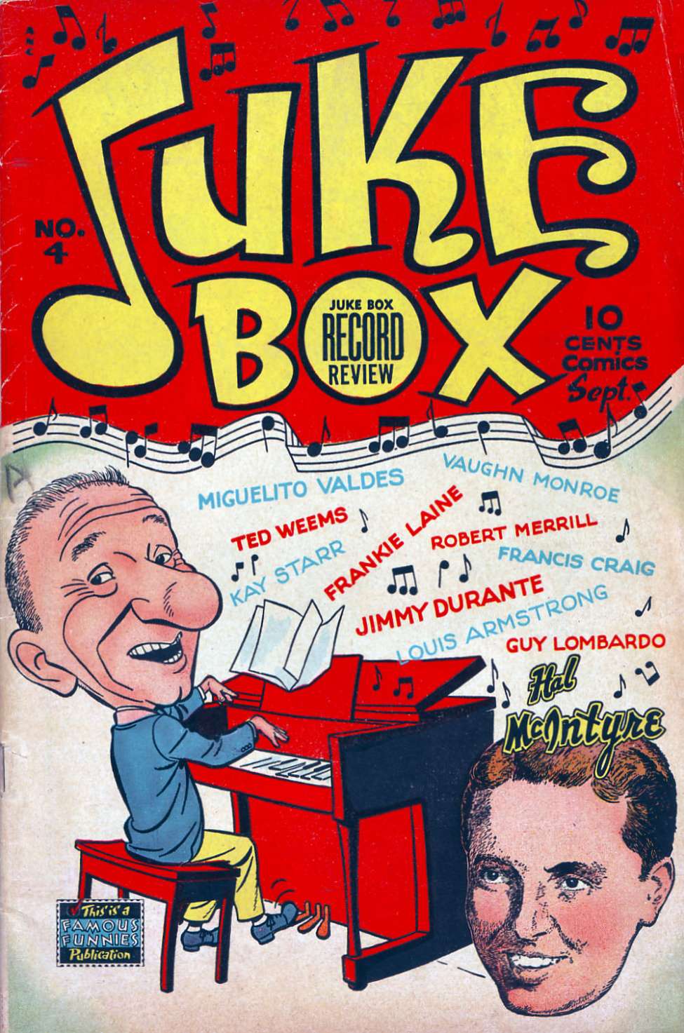 Book Cover For Juke Box Comics 4