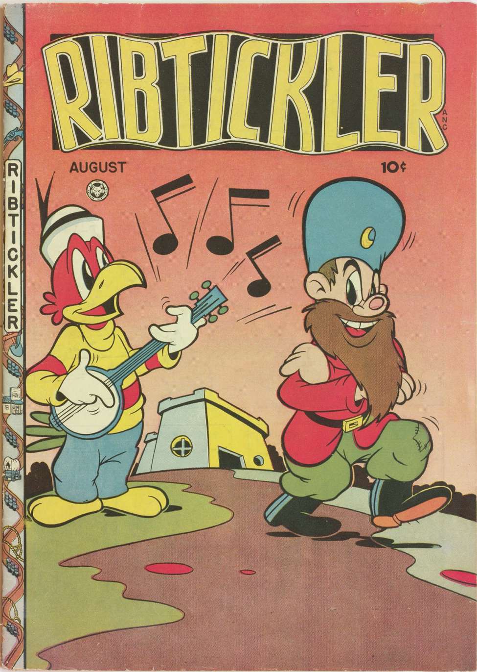 Comic Book Cover For Ribtickler 9