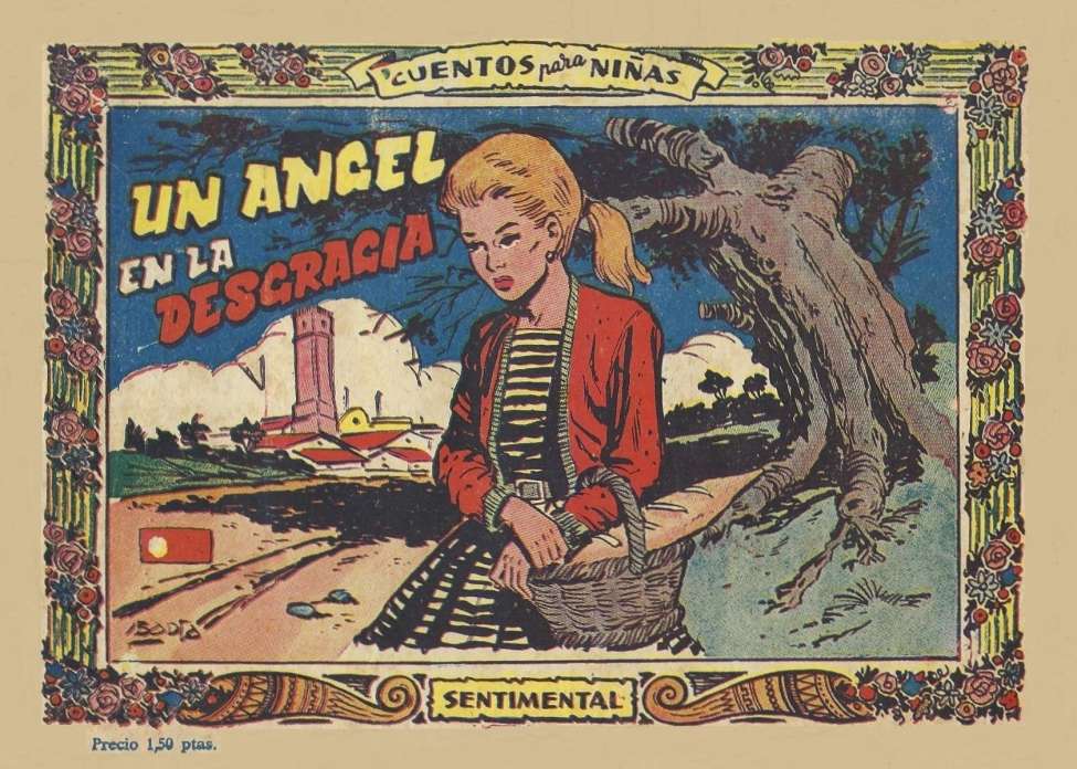 Comic Book Cover For Sentimental 317 Un ángel en la desgracia