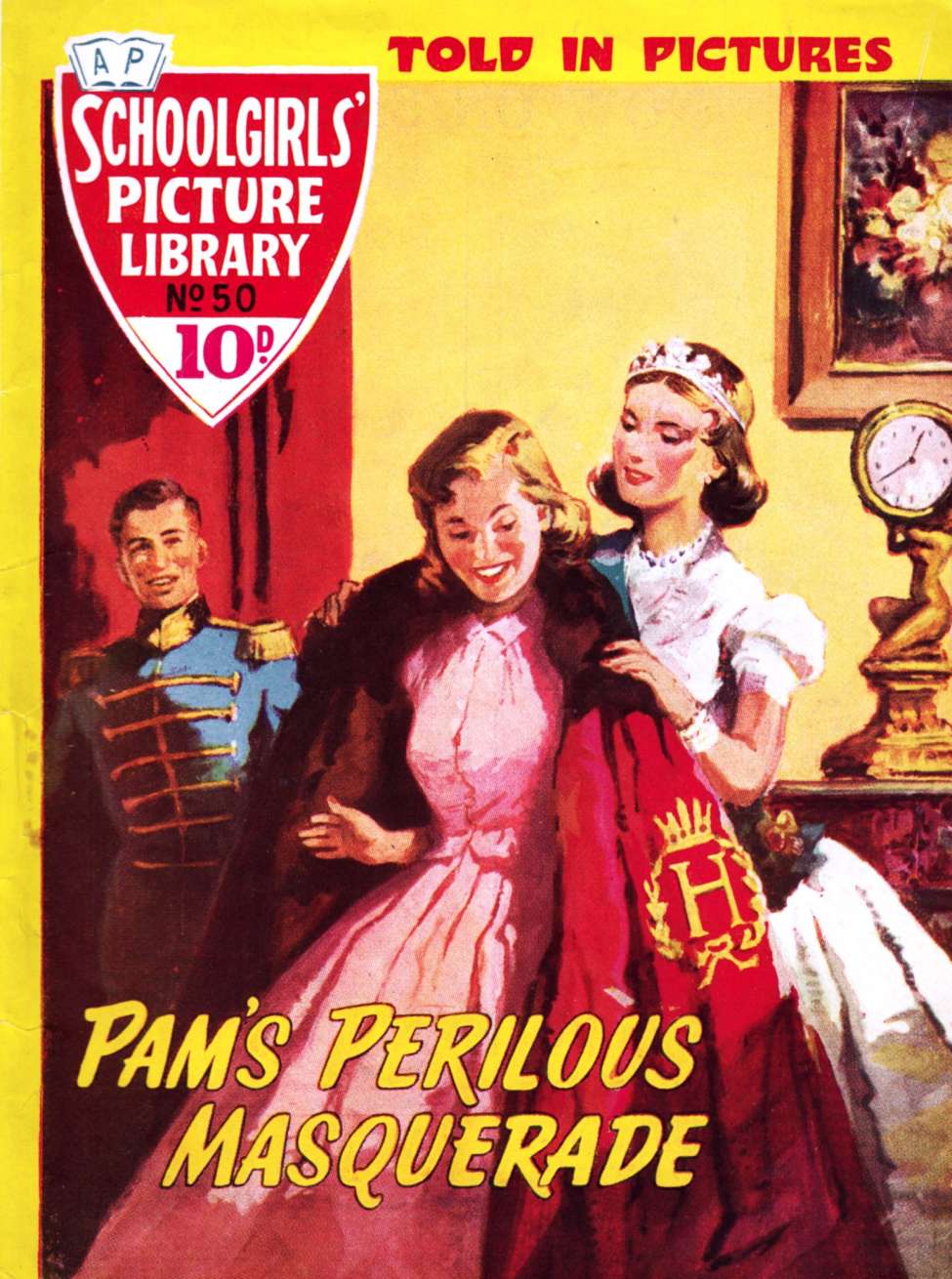 Book Cover For Schoolgirls' Picture Library 50 - Pam's Perilous Masquerade