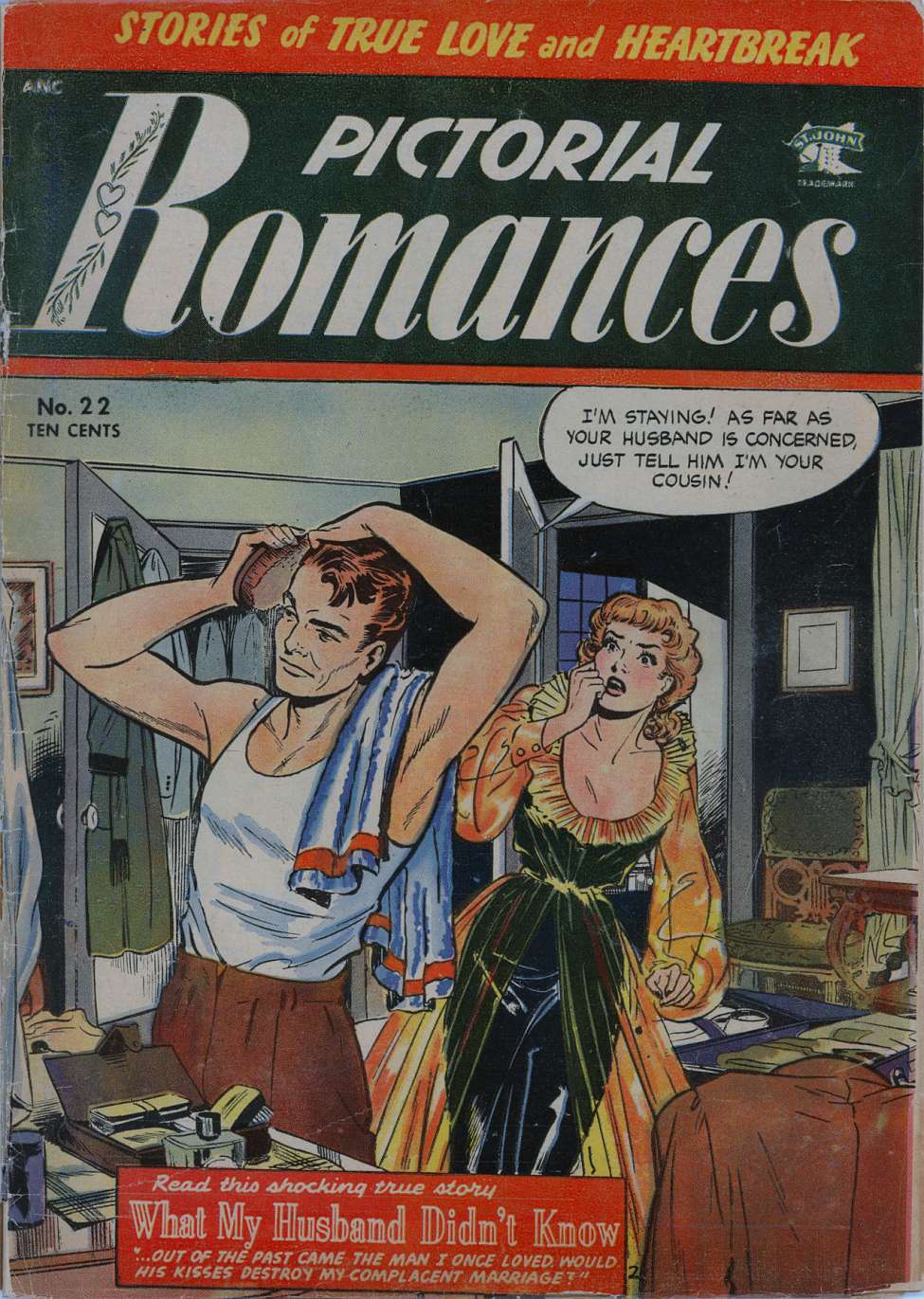 Book Cover For Pictorial Romances 22