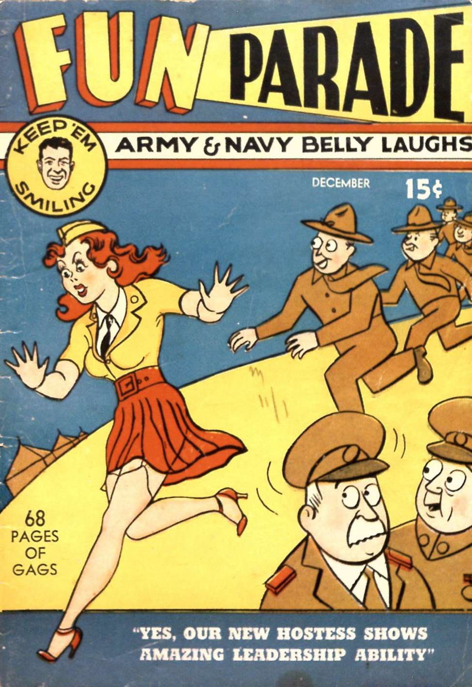 Book Cover For Army & Navy Fun Parade 1