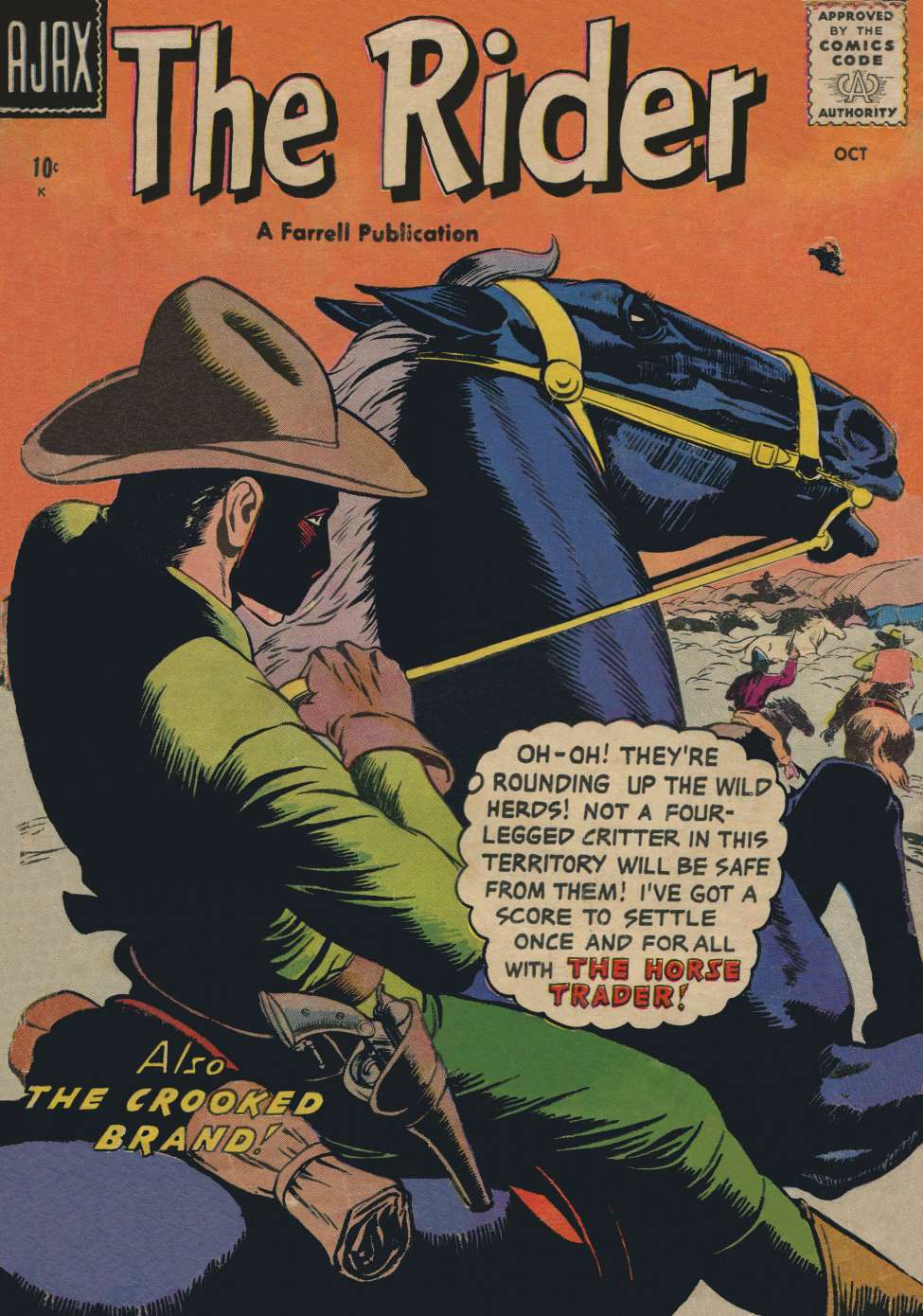 Comic Book Cover For The Rider 4