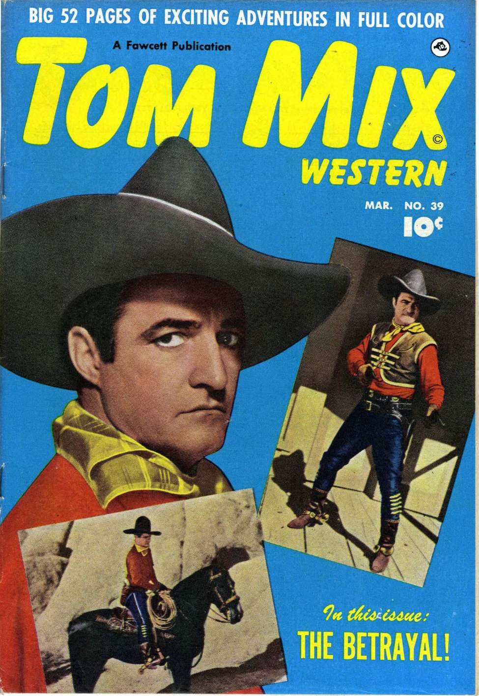 Comic Book Cover For Tom Mix Western 39