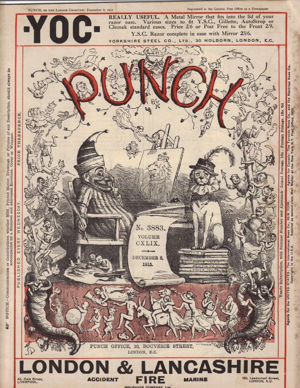 Book Cover For Punch v149 3883