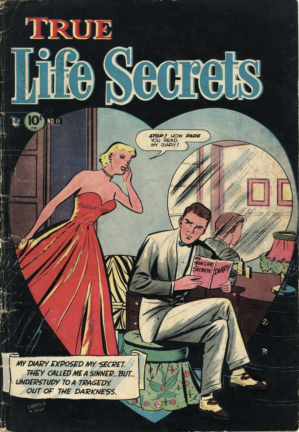 Comic Book Cover For True Life Secrets 11