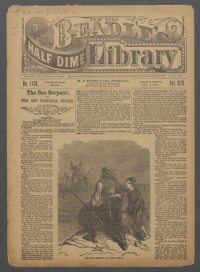 Large Thumbnail For Beadle's Half Dime Library 1128 - The Sea Serpent