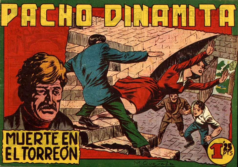 Comic Book Cover For Pacho Dinamita 12 - Muerte en el torreón
