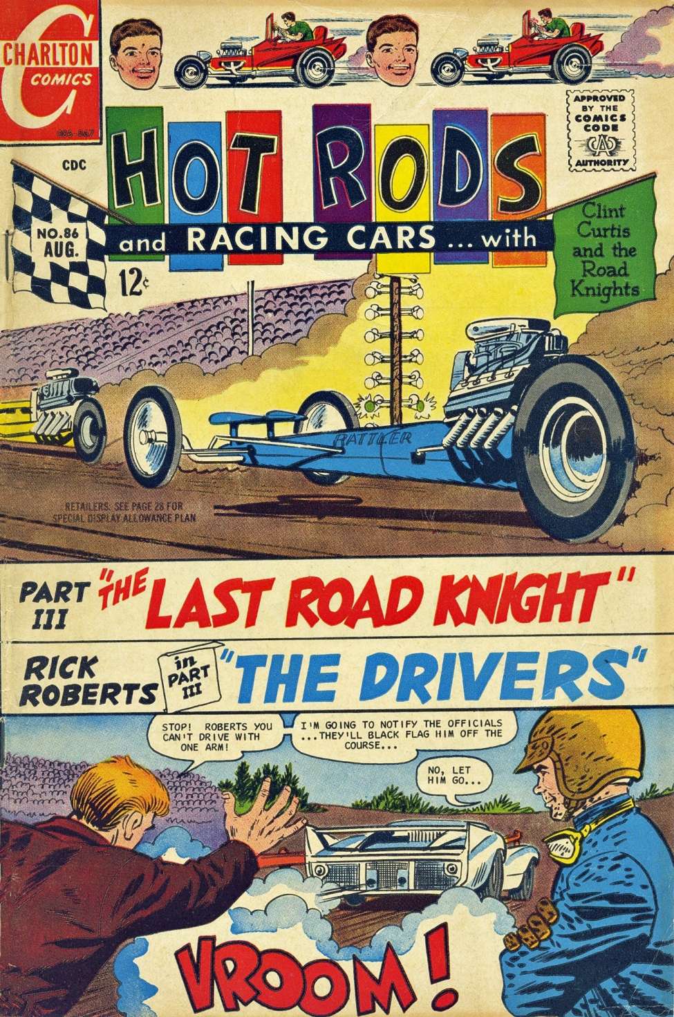 Book Cover For Hot Rods and Racing Cars 86